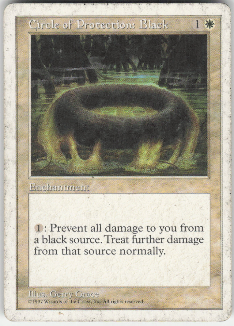 Circle of Protection: Black #17 Non-Foil