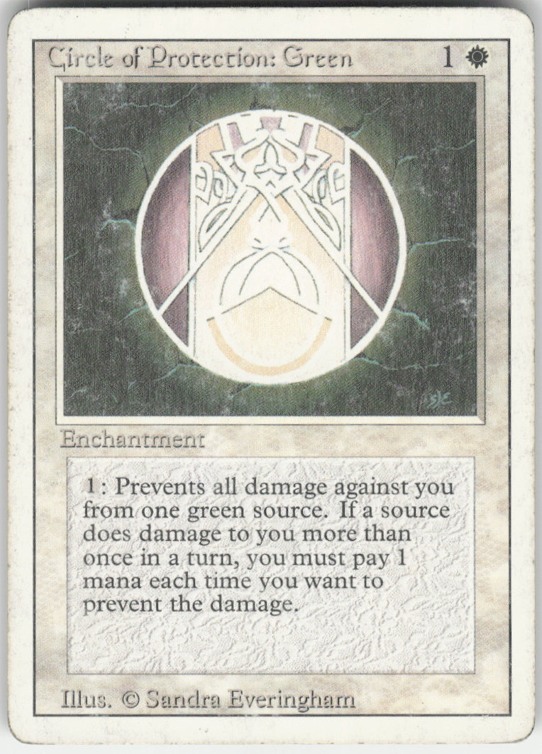 Circle of Protection: Green #11 Non-Foil