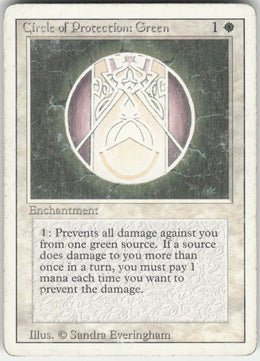Circle of Protection: Green #11 Non-Foil