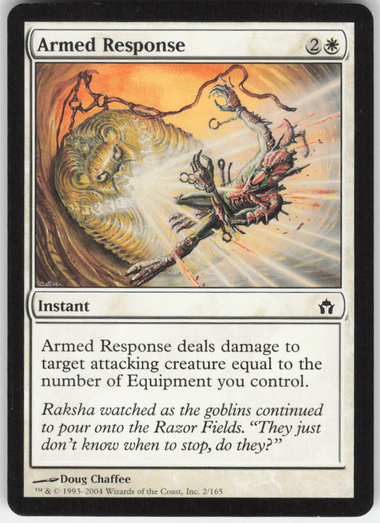 Armed Response #2/165 Non-Foil