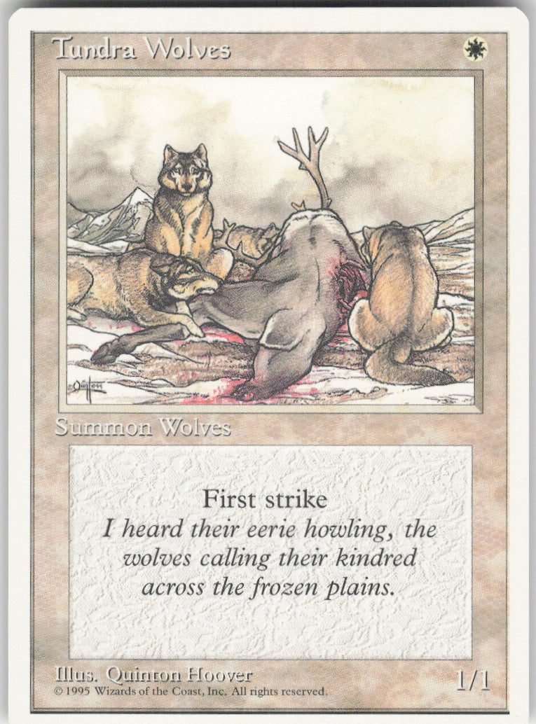 Tundra Wolves #53 Non-Foil