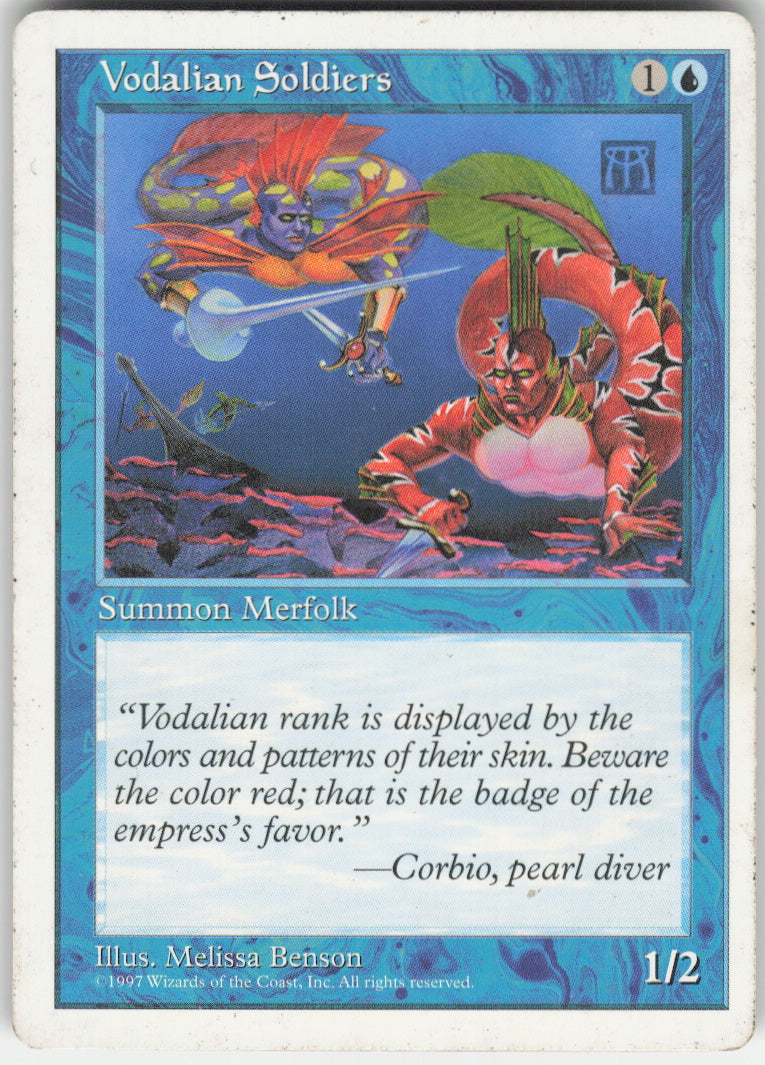 Vodalian Soldiers #134 Non-Foil