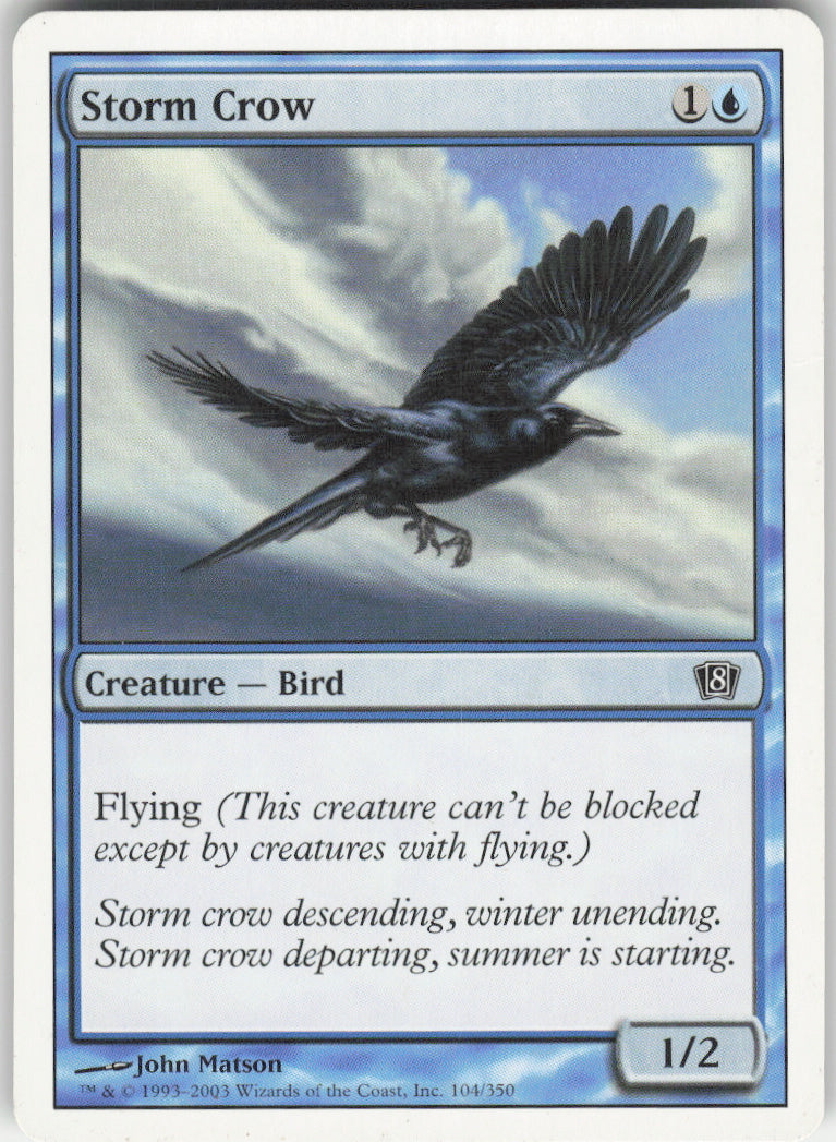 Storm Crow #104/350 Non-Foil