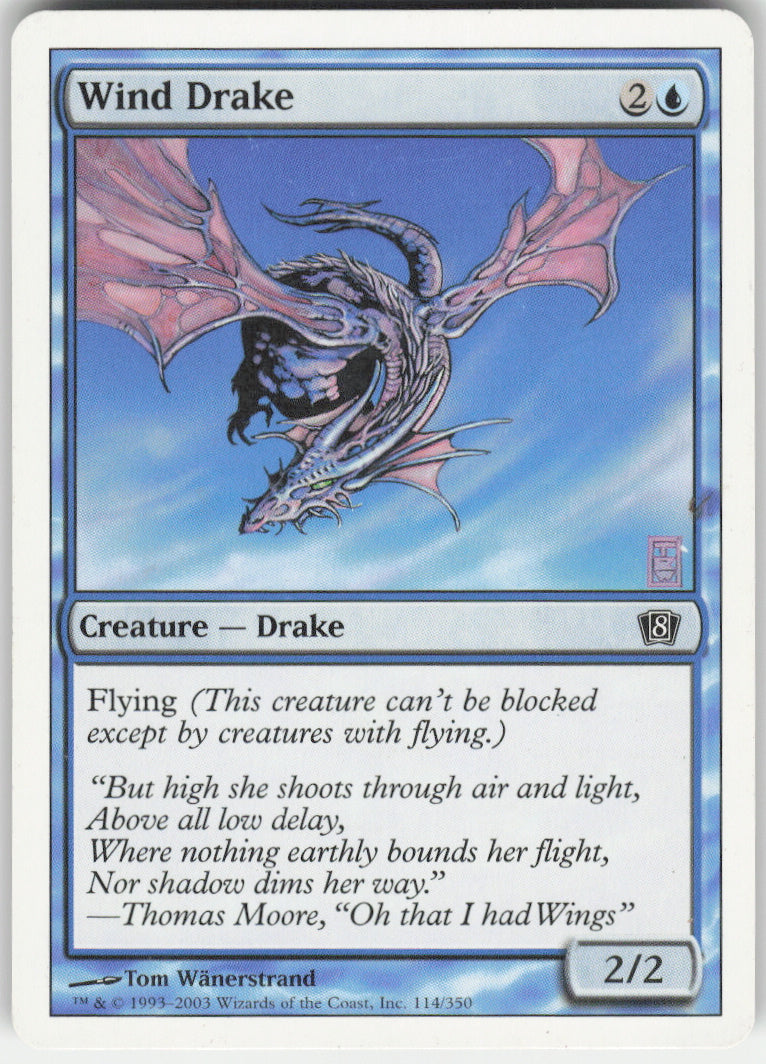 Wind Drake #114/350 Non-Foil
