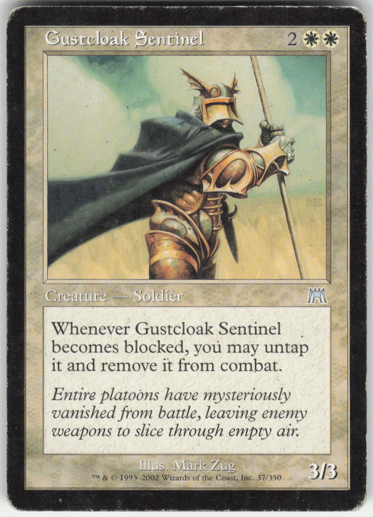 Gustcloak Sentinel #37/350 Non-Foil