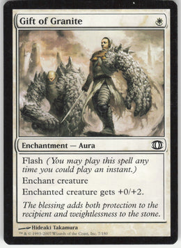 Gift of Granite #7/180 Non-Foil
