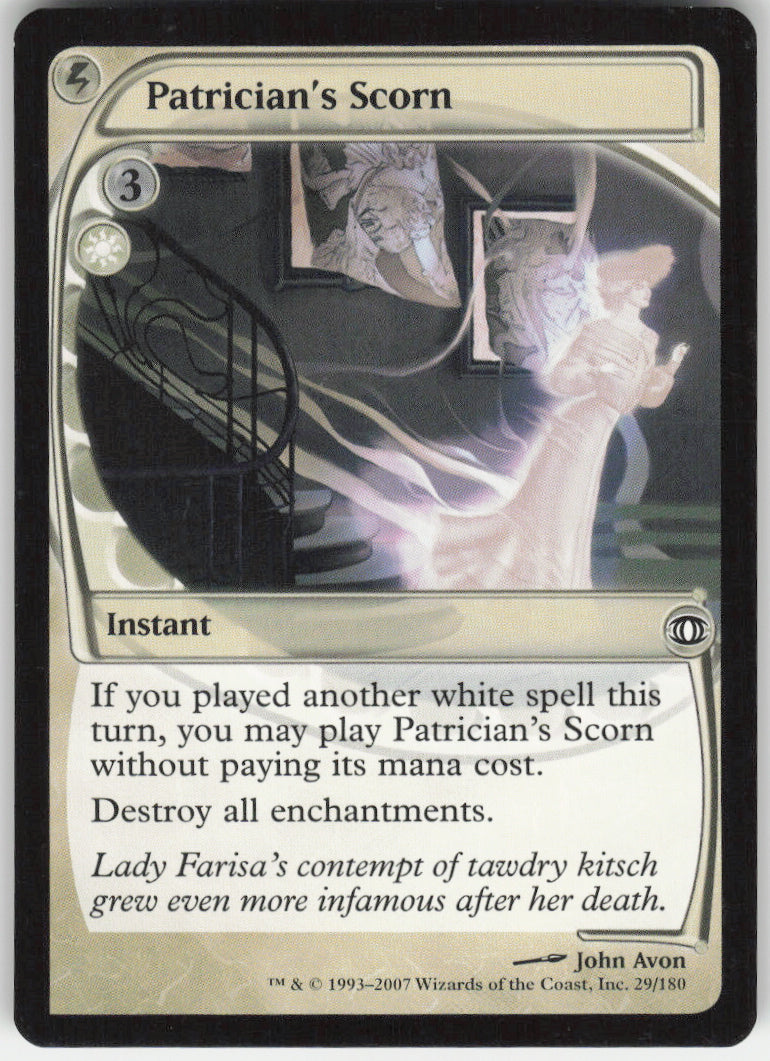 Patrician's Scorn #29/180 Non-Foil