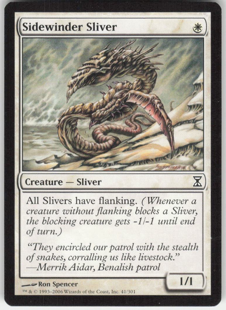 Sidewinder Sliver #41/301 Non-Foil