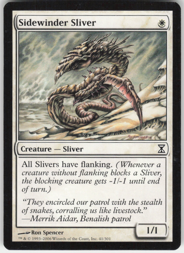 Sidewinder Sliver #41/301 Non-Foil