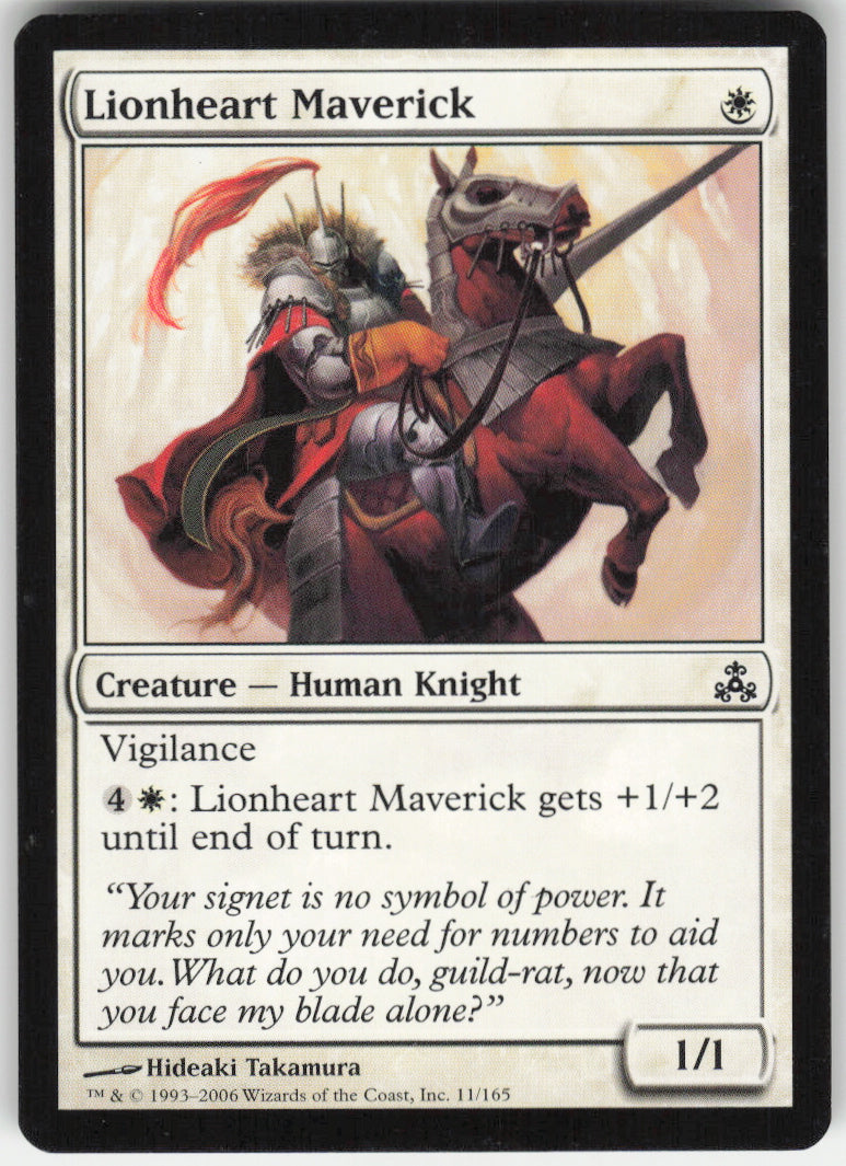 Lionheart Maverick #11/165 Non-Foil