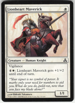 Lionheart Maverick #11/165 Non-Foil