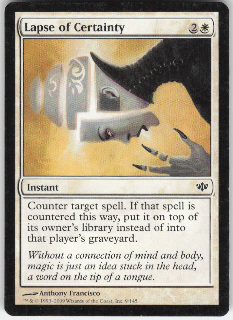 Lapse of Certainty #9/145 Non-Foil