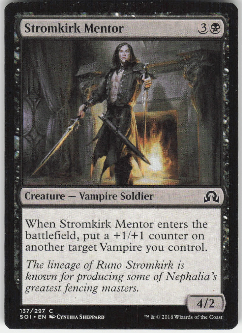 Stromkirk Mentor #137/297 Non-Foil
