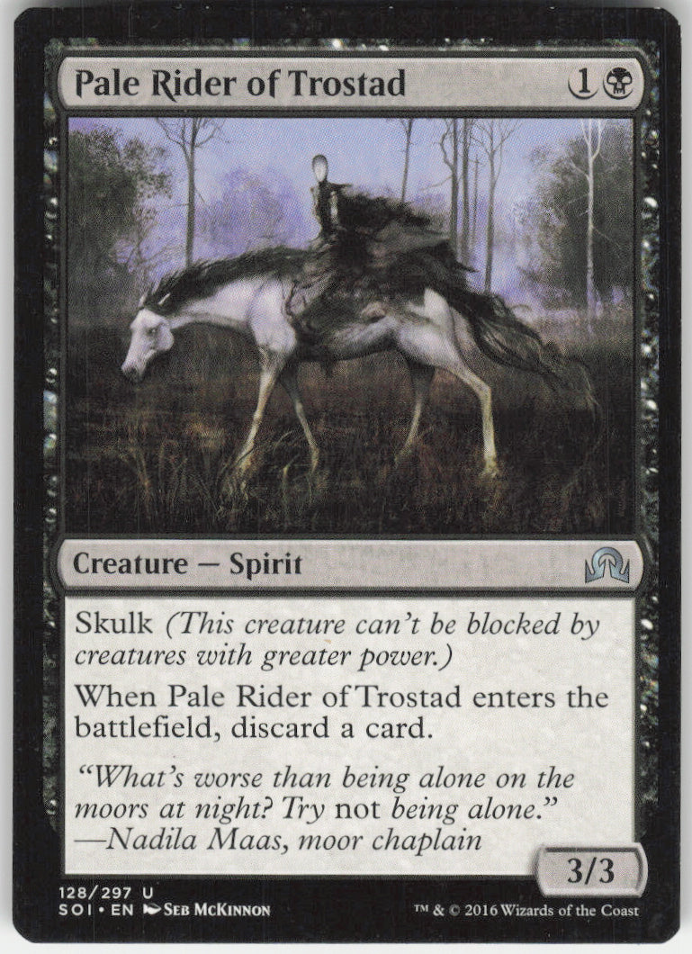Pale Rider of Trostad #128/297 Non-Foil
