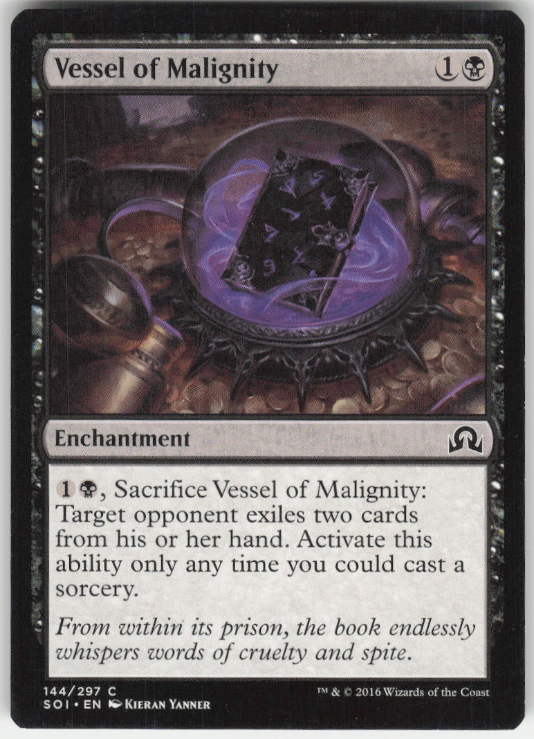 Vessel of Malignity #144/297 Non-Foil