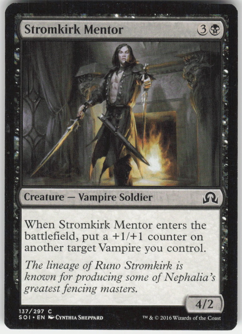 Stromkirk Mentor #137/297 Non-Foil