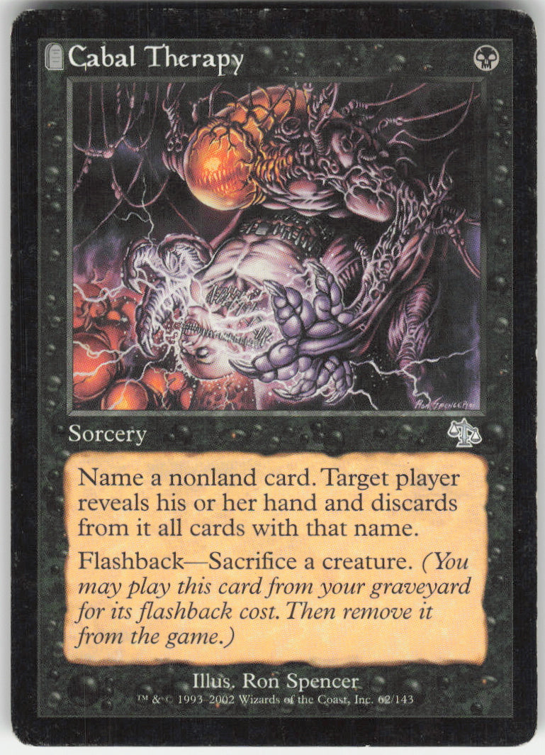 Cabal Therapy #62/143 Non-Foil