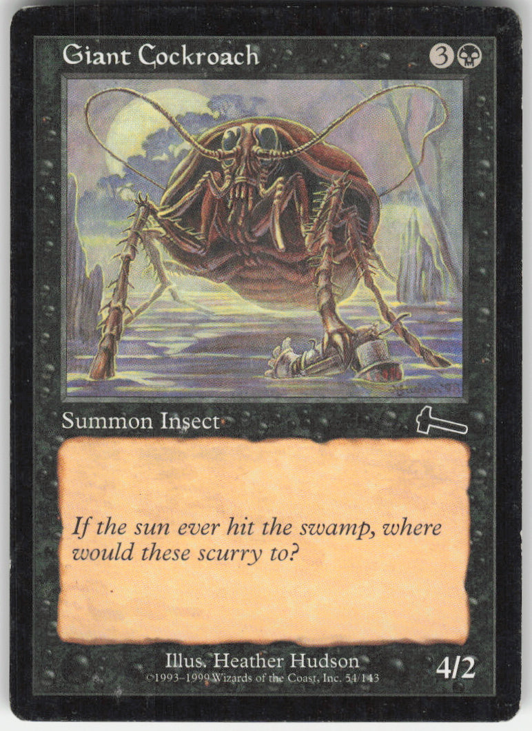 Giant Cockroach #54/143 Non-Foil