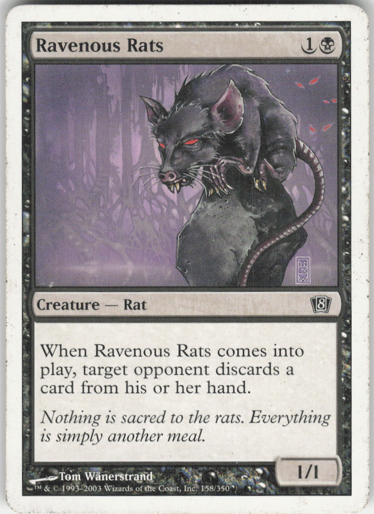 Ravenous Rats #158/350 Non-Foil