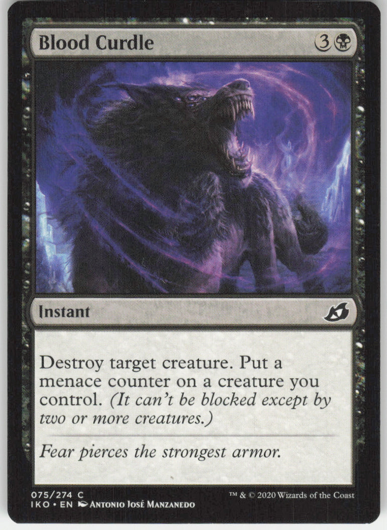 Blood Curdle #75/274 Non-Foil
