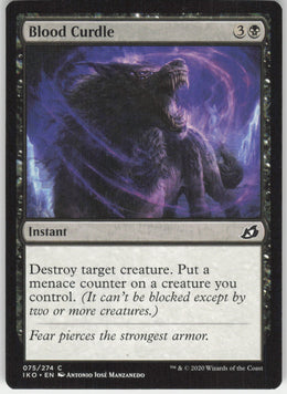 Blood Curdle #75/274 Non-Foil