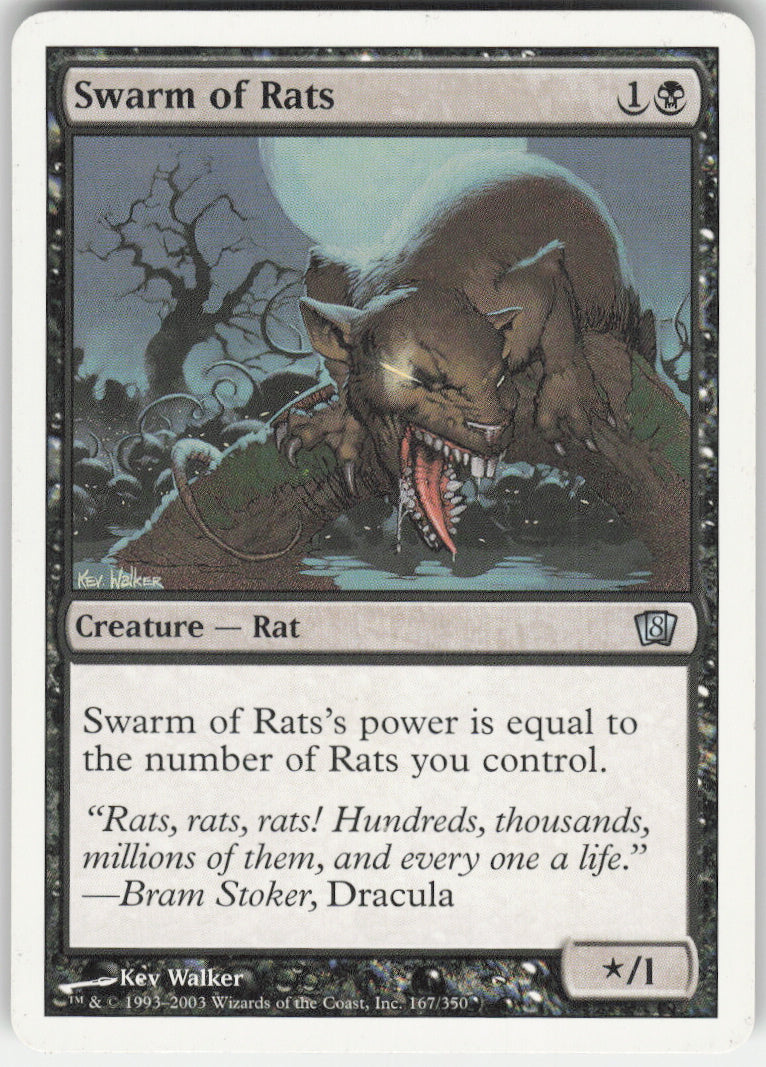 Swarm of Rats #167/350 Non-Foil