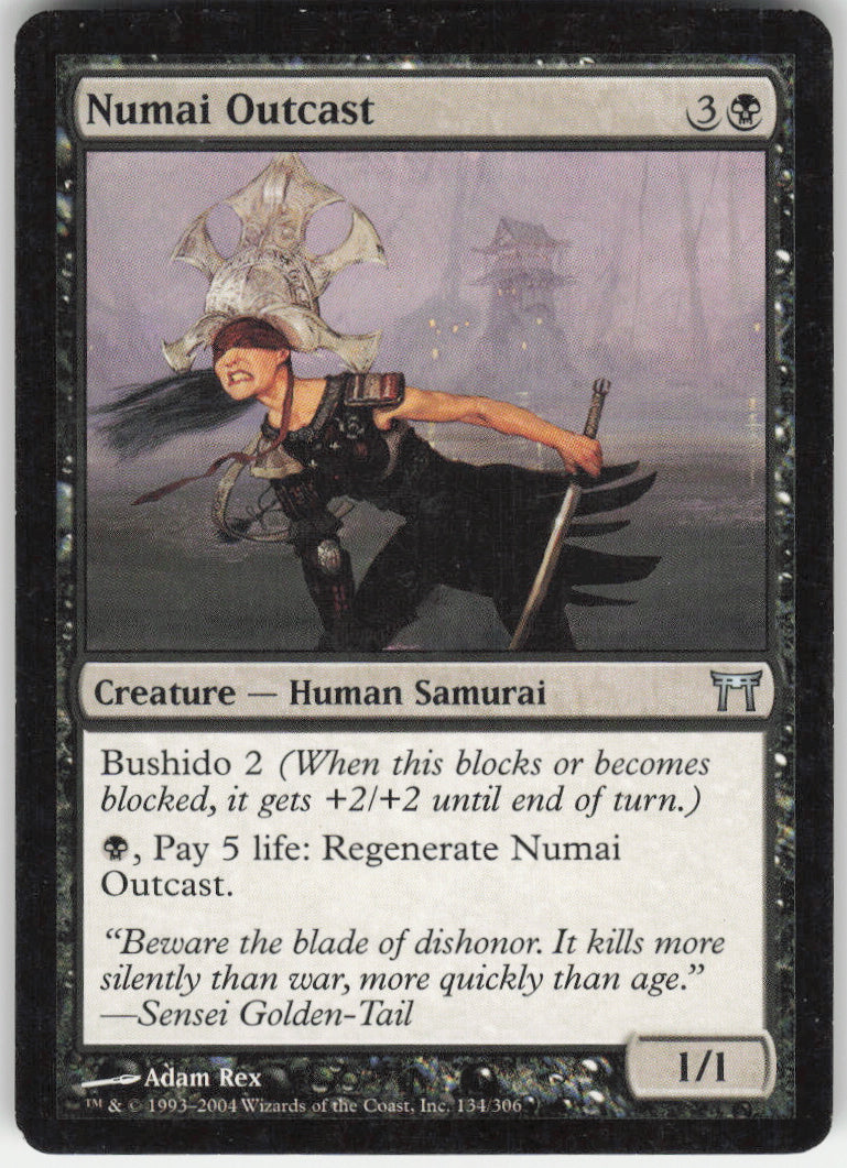 Numai Outcast #134/306 Non-Foil