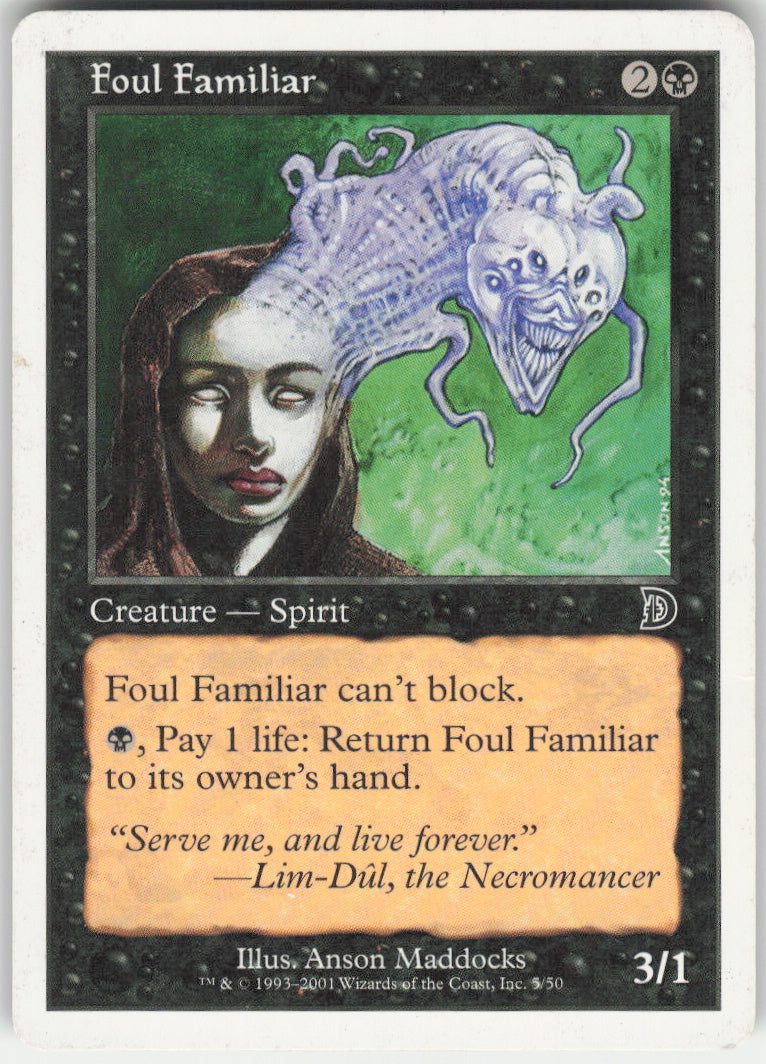 Foul Familiar #5/50 Non-Foil