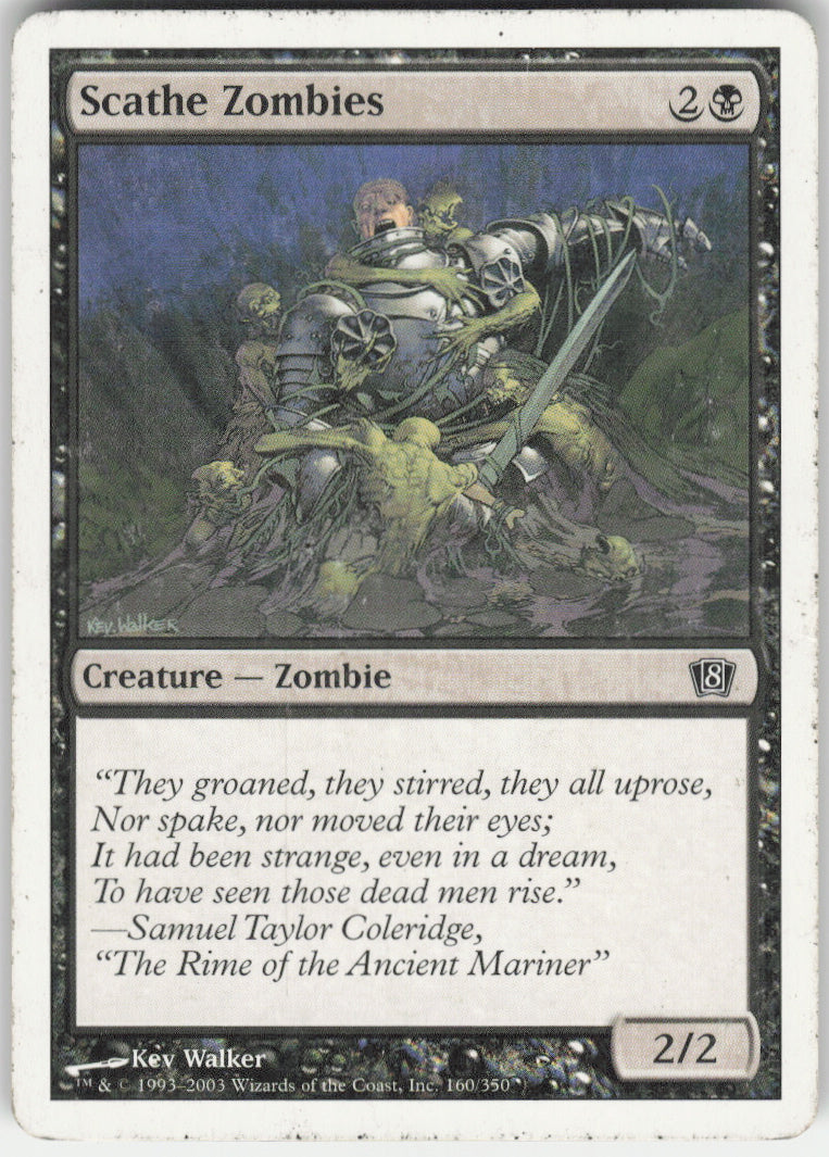 Scathe Zombies #160/350 Non-Foil