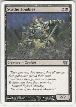 Scathe Zombies #160/350 Non-Foil