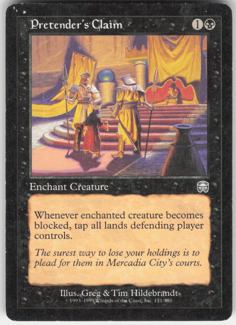 Pretender's Claim #151/350 Non-Foil