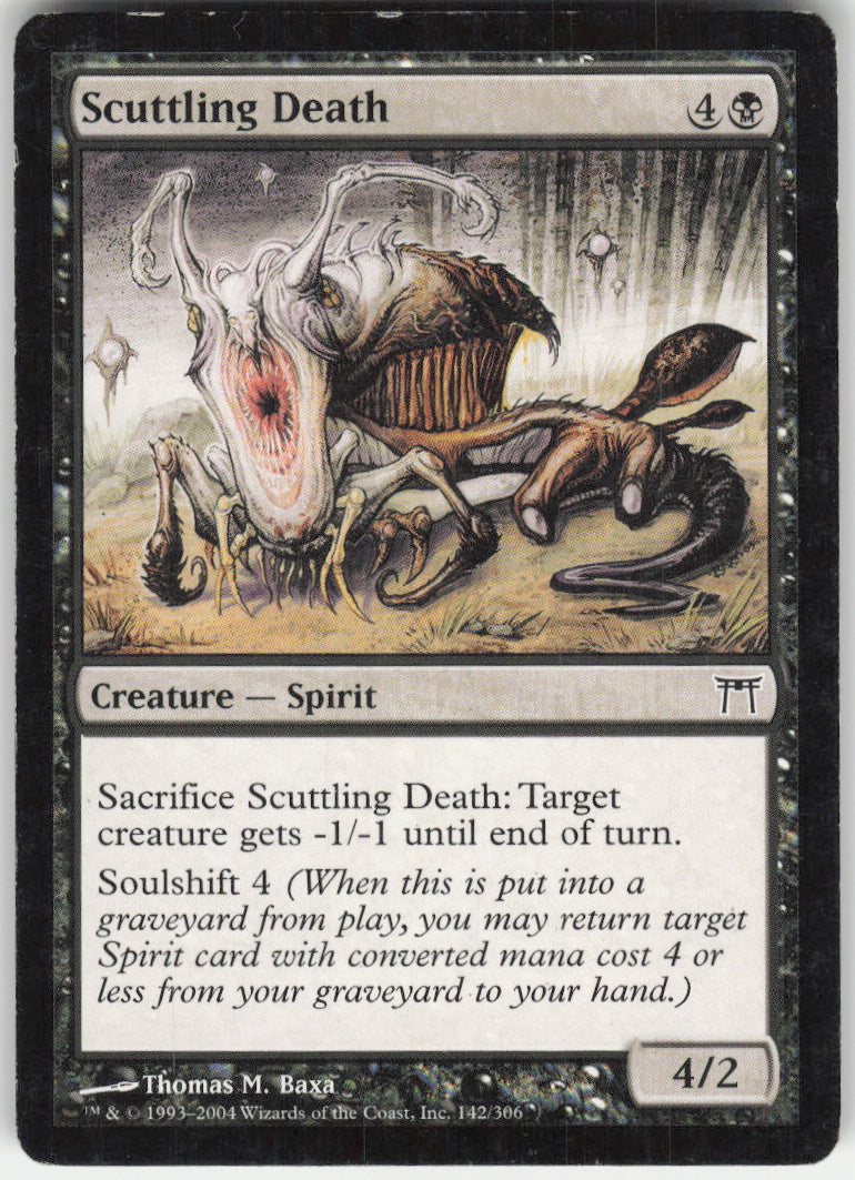 Scuttling Death #142/306 Non-Foil