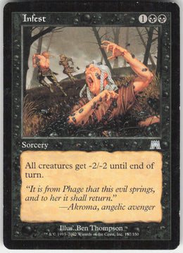 Infest #157/350 Non-Foil