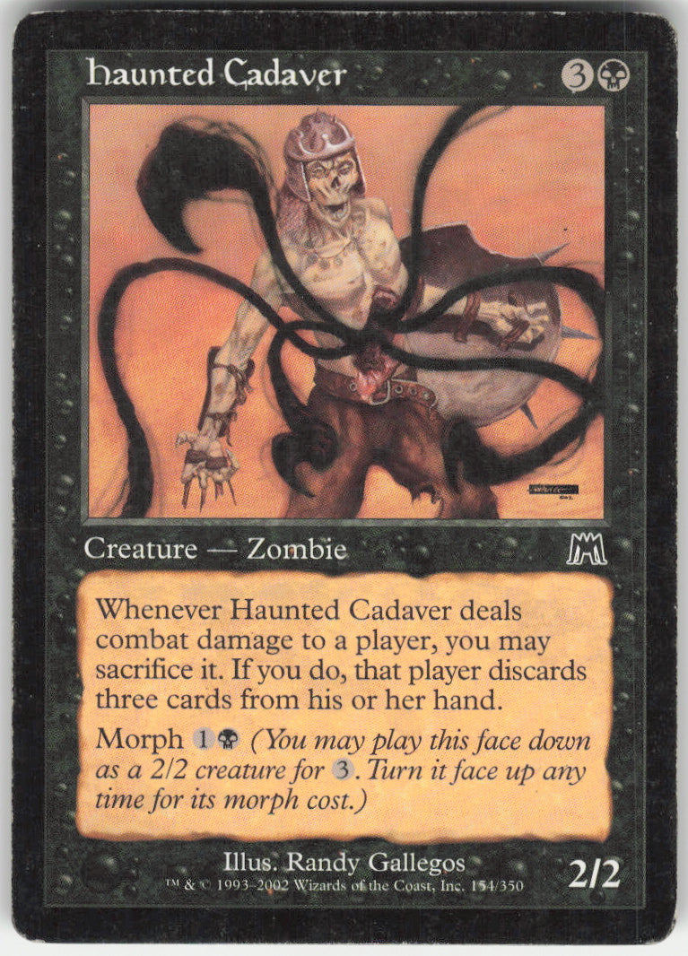 Haunted Cadaver #154/350 Non-Foil