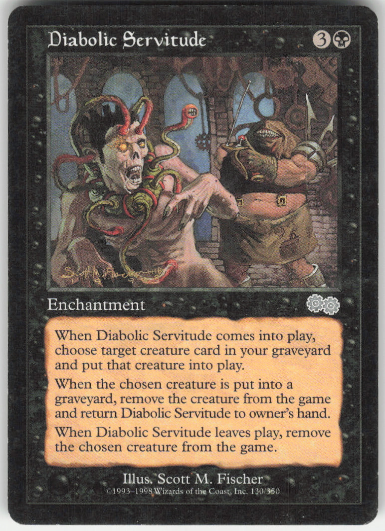 Diabolic Servitude #130/350 Non-Foil