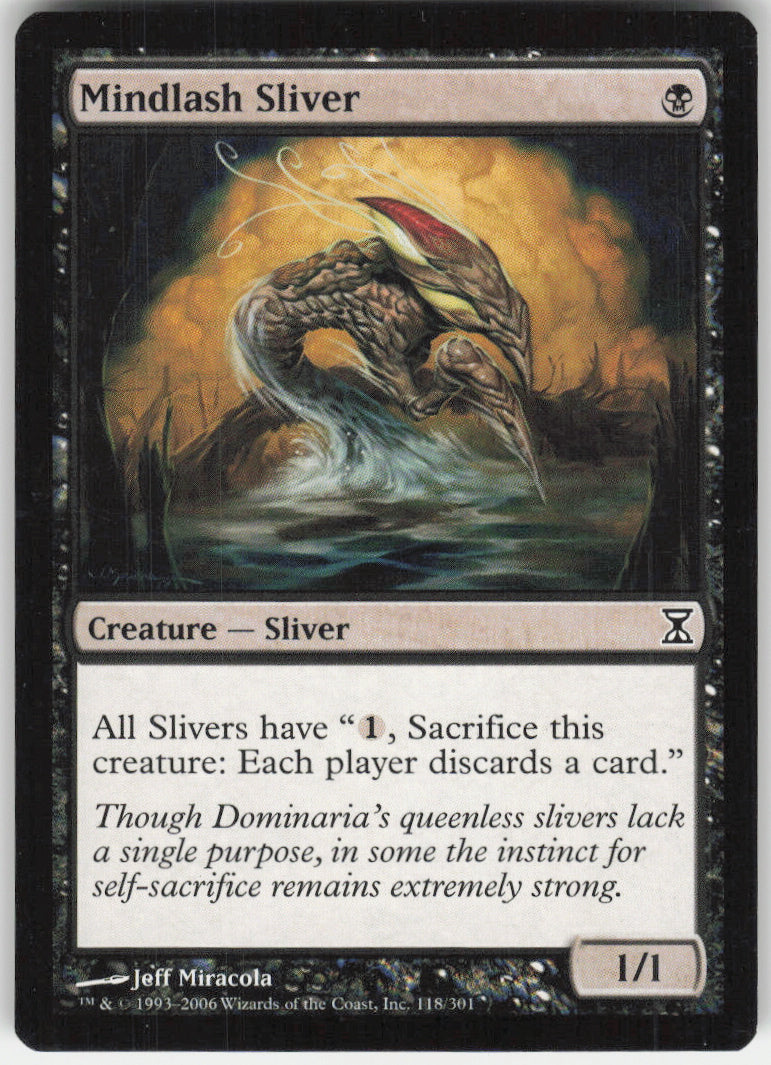 Mindlash Sliver #118/301 Non-Foil