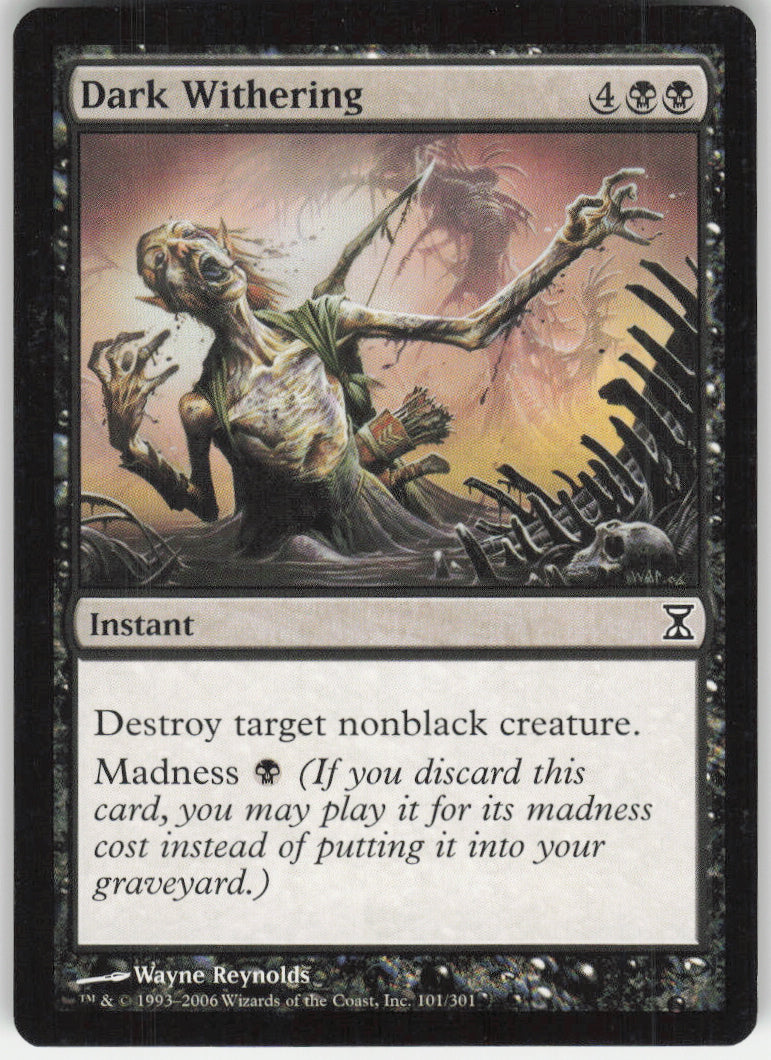 Dark Withering #101/301 Non-Foil