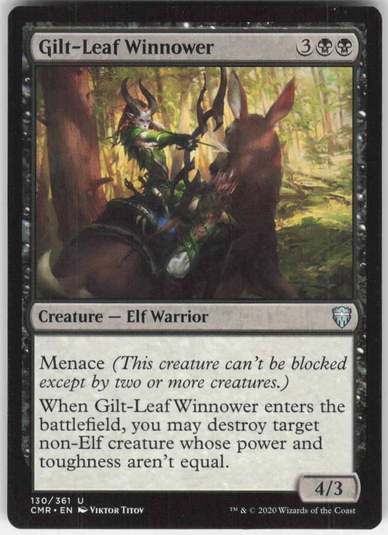 Gilt-Leaf Winnower #130/361 Non-Foil