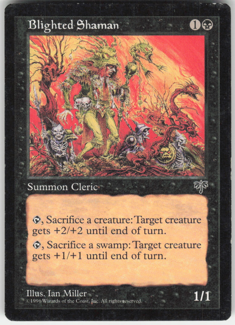 Blighted Shaman #107 Non-Foil