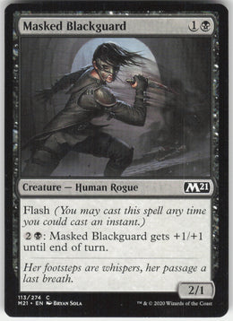 Masked Blackguard #113/274 Non-Foil