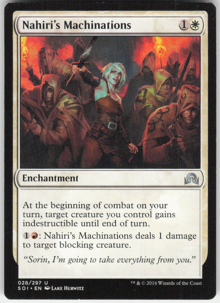 Nahiri's Machinations #28/297 Non-Foil
