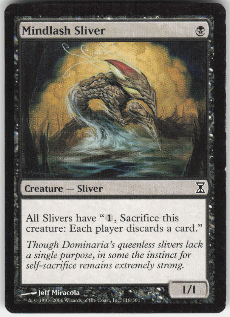 Mindlash Sliver #118/301 Non-Foil