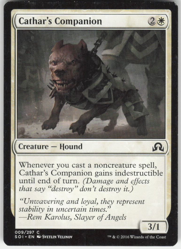 Cathar's Companion #9/297 Non-Foil