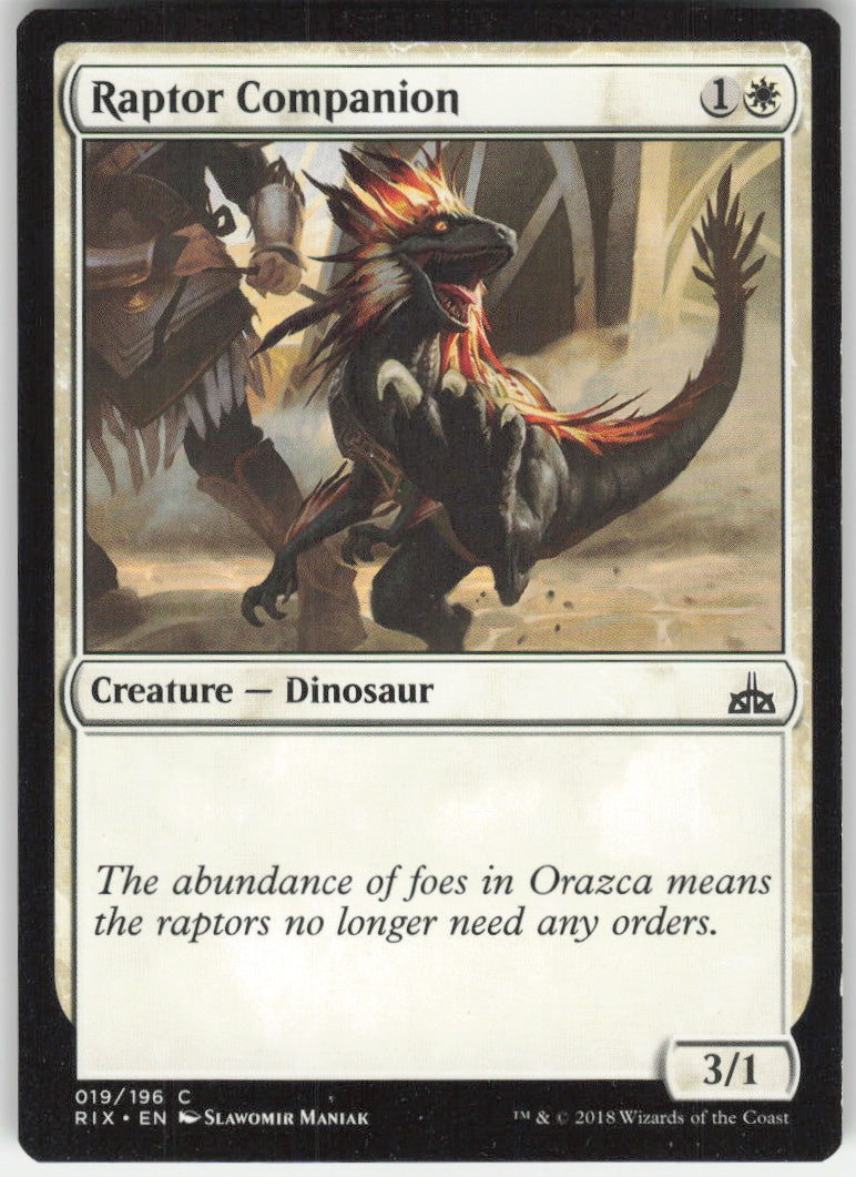 Raptor Companion #19/196 Non-Foil