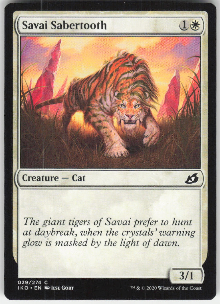 Savai Sabertooth #29/274 Non-Foil