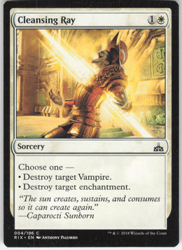 Cleansing Ray #4/196 Non-Foil