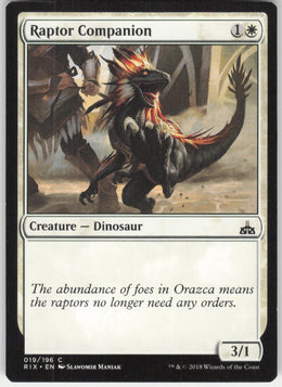 Raptor Companion #19/196 Non-Foil