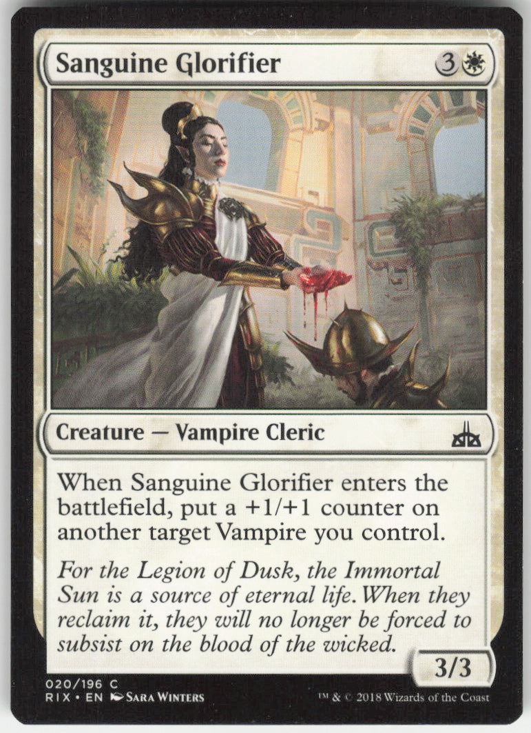 Sanguine Glorifier #20/196 Non-Foil