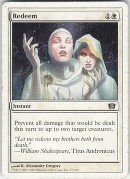 Redeem #37/350 Non-Foil