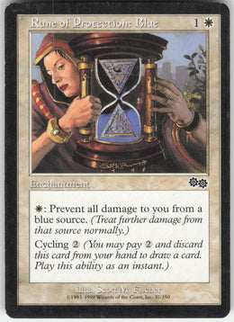 Rune of Protection: Blue #37/350 Non-Foil